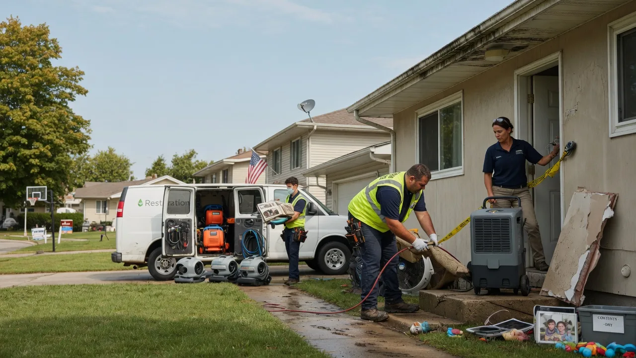 Water Damage Restoration in South Bristol, ME near me